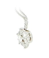 Halskette Sommer Dame in Gold Diamante 0.56 Ct 10093436 - 10093436